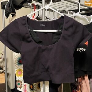 Aerie Super Chill Lace Bra crop top